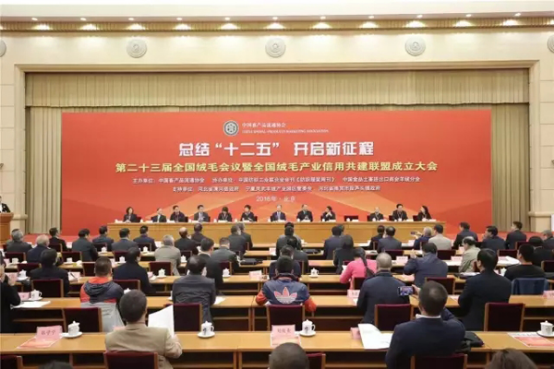 共論新經(jīng)濟、共謀新發(fā)展 第二十三屆全國絨毛會議暨首屆全國絨毛產(chǎn)業(yè)發(fā)展峰會在京召開